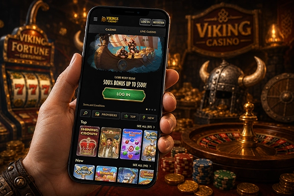 Vikings Casino on mobile – play anywhere, anytime